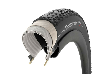 PIRELLI Reifen Cinturato Gravel Hard Terrain Classic 28 | 700 x 45C TLR schwarz/braun