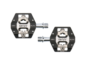TATZE Pedals MC-FLY Cr-Mo | black / silver