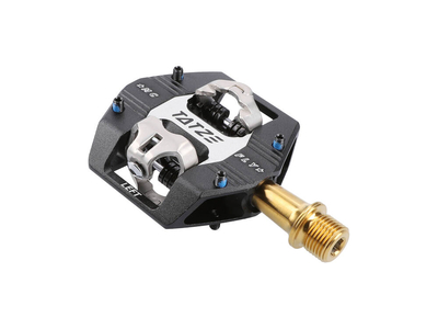 TATZE BIKE COMPONENTS Pedal MC-FLY Titanium | black/silver