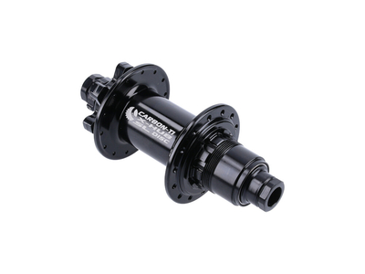 CARBON-TI Hinterradnabe X-Hub SL 6-Loch X-12 XD fr 12x142 mm Steckachse | Freilauf SRAM XD rot 32 Loch