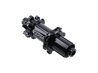 CARBON-TI Hinterradnabe X-Hub SP 6-Loch X-12 fr 12x142 mm Steckachse | Freilauf Shimano/SRAM gold 24 Loch