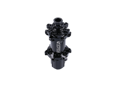 CARBON-TI Hinterradnabe X-Hub SP 6-Loch X-12 fr 12x142 mm Steckachse | Freilauf Shimano/SRAM silber 28 Loch
