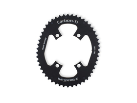 CARBON-TI Chainring X-RoadCam Oval 4-Arms BCD 110...