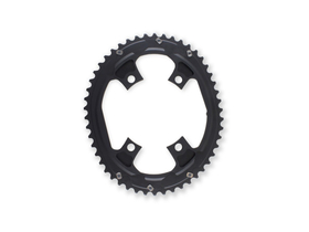 CARBON-TI Chainring X-RoadCam Oval 4-Arms BCD 110...