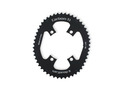 CARBON-TI Chainring X-RoadCam Oval 4-Arms BCD 110 asymmetric | Dura Ace FC-9000 & Ultegra FC-6800 | outside 52 Teeth