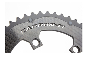 CARBON-TI Chainring X-CarboRing X-AXS Carbon 4-Arms BCD...
