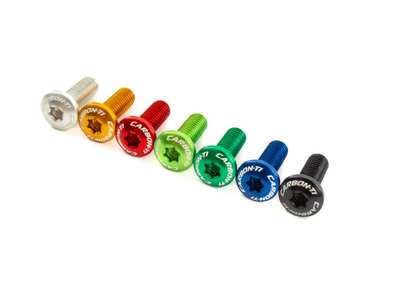 CARBON-TI Aluminium Screw M5x14 Small Pan Head green