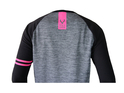 BIKEYOKE Kurzarmtrikot Half Sleeve Rider´s Jersey | grau/pink