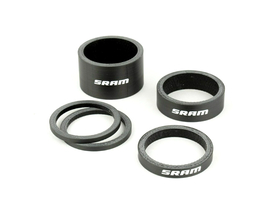 SRAM Spacer Carbon UD | Set 5-piece | white