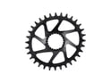 GARBARUK Chainring Melon oval Direct Mount | 1-speed narrow-wide Shimano M7100/M8100 | black