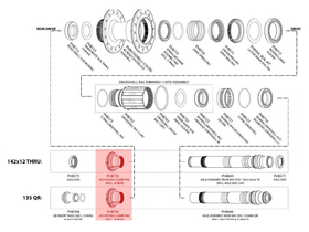CHRIS KING Axle Adjusting Clamp for R45D Center Lock Rear...