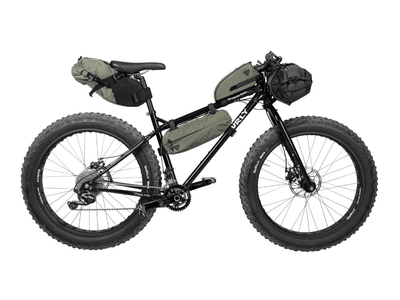 TOPEAK Saddle bag BackLoader 15 liter | green