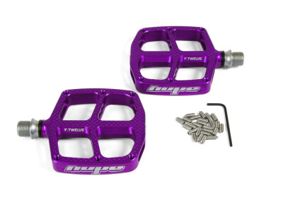 HOPE Pedals Kids F12 Flat Pedals purple