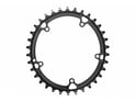ABSOLUTE BLACK Chainring Direct Mount Cannondale Spidering Oval Road 2-speed | black 50-34 Teeth
