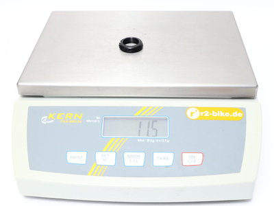 CHRIS KING Achskonus Einstell Schelle Low Profile fr ISO LD/AB Vorderradnaben schwarz