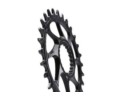 GARBARUK Chainring Round Direct Mount | 1-speed narrow-wide Shimano M7100/M8100 | black 32 Teeth