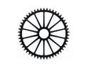 GARBARUK Chainring Round Direct Mount | 1-speed narrow-wide Easton CINCH | 38 Teeth