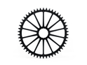 GARBARUK Chainring Round Direct Mount | 1-speed narrow-wide Easton CINCH | 38 Teeth gold