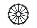 GARBARUK Chainring Round Direct Mount | 1-speed narrow-wide Easton CINCH | 38 Teeth green