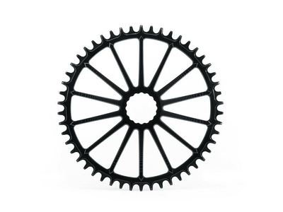 GARBARUK Chainring Round Direct Mount | 1-speed narrow-wide Easton CINCH | 38 Teeth silver