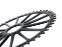 GARBARUK Chainring Round Direct Mount | 1-speed narrow-wide Easton CINCH | 38 Teeth silver