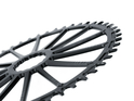 GARBARUK Chainring Round Direct Mount | 1-speed narrow-wide Easton CINCH | 40 Teeth silver