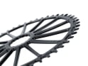 GARBARUK Chainring Round Direct Mount | 1-speed narrow-wide Easton CINCH | 44 Teeth silver