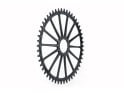 GARBARUK Chainring Round Direct Mount | 1-speed narrow-wide Easton CINCH | 48 Teeth silver