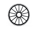 GARBARUK Chainring Round Direct Mount | 1-speed narrow-wide Easton CINCH | 50 Teeth gold