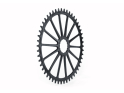 GARBARUK Chainring Melon oval Direct Mount | 1-speed narrow-wide Easton CINCH | 50 Teeth red