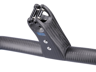 THM CARBONES Vorbau-Lenker-Einheit Frontale Carbon Road | 420 mm 90 mm
