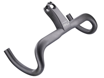 THM CARBONES Stem-Handlebar-Unit Frontale Carbon Road | 420 mm 100 mm