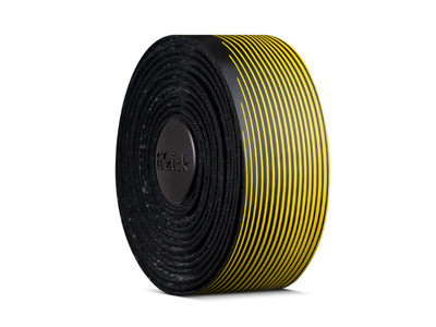 FIZIK Lenkerband Vento Microtex Tacky Bicolor 2,0 mm | Color Print schwarz / gelb