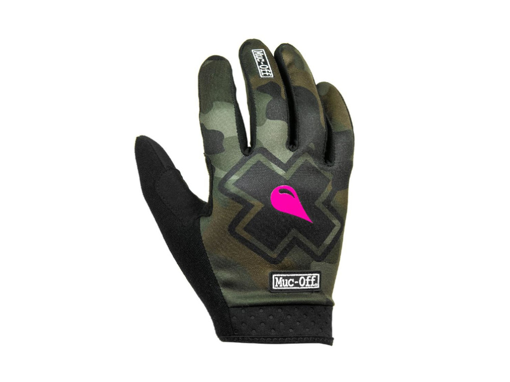 camo bike gloves