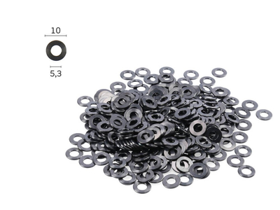Titanium Washer M5x10 mm | black