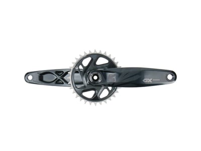 SRAM GX Eagle DUB Kurbel 1x12 | X-SYNC 2 Direct Mount Kettenblatt 32 Zähne BOOST | lunar-grau 165 mm