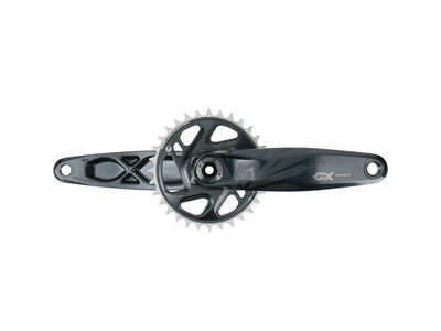 SRAM GX Eagle SB+ DUB SuperBOOST+ Crank 1x12 | X-SYNC 2 Direct Mount Chainring 32 teeth | lunar-grey 170 mm