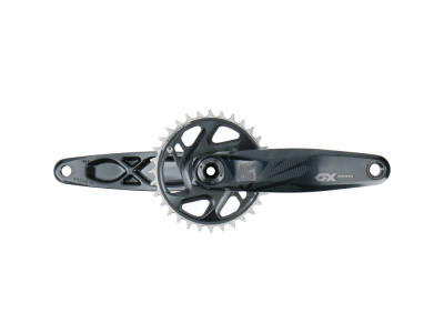 SRAM GX Eagle DUB Fatbike Crank 1x12 | FAT4 X-SYNC 2 Direct Mount Chainring 30 teeth | lunar-grey 175 mm