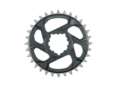 SRAM X-SYNC 2 XX1 | X01 Eagle Direct Mount Kettenblatt 12-fach 6 mm Offset lunar-grau 34 Zähne