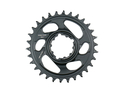 SRAM X-SYNC 2 GX Eagle Direct Mount Chainring 12-speed -4 mm Offset | Cannondale AI | FAT5 lunar-grey 30 Teeth