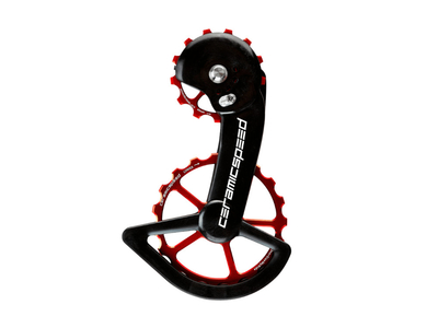 CERAMICSPEED OSPW X Schaltwerkkäfig System Coated | Shimano GRX/Ultegra RX 2x11-fach rot