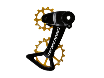 CERAMICSPEED OSPW X Schaltwerkskäfig System Coated | SRAM Eagle mechanisch gold