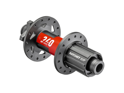 DT SWISS Rear hub 240 EXP Classic 6-Hole 12x142 mm Thru Axle | Freehub Shimano | SRAM | 28 Holes