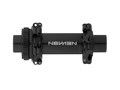 NEWMEN Front Hub Road FADE Straightpull Center Lock black | 12x100mm Thru Axle 28 Holes