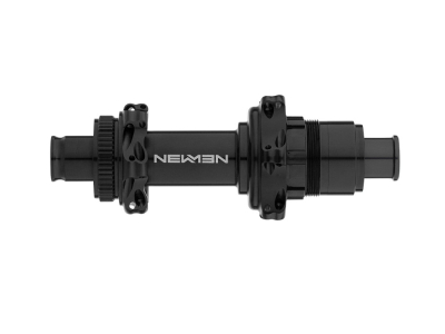 NEWMEN Rear Hub Road FADE Straightpull Center Lock black | 12x142 mm Thru Axle | SRAM XDR 28 Holes