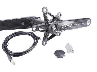 THM CARBONES Kurbel Clavicula SE Road Powermeter LK 130 2-fach 172,5 mm matt