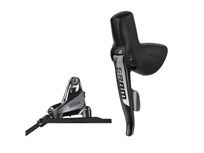 SRAM Rival 1 Brakelever left incl. hydraulic brake black | Flat Mount | 20 mm offset Rearbrake