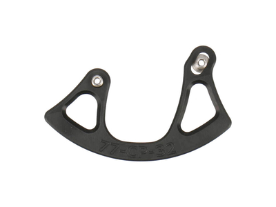 77DESIGNZ Bashguard Crash Plate ISCG 05 V2 | 32 Teeth black