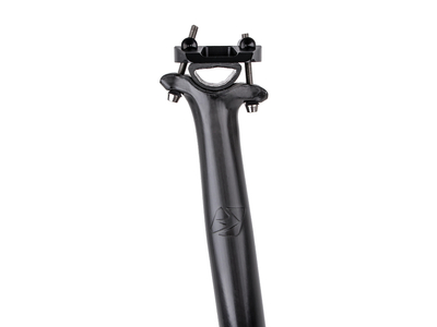 BIKE AHEAD COMPOSITES Sattelsttze THE Straight Carbon 27,2 mm UD-Optik 400 mm