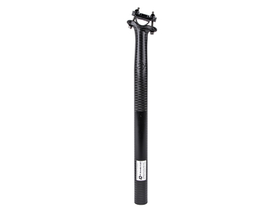 BIKE AHEAD COMPOSITES seatpost THE Straight Carbon 27,2 mm 3K-optics